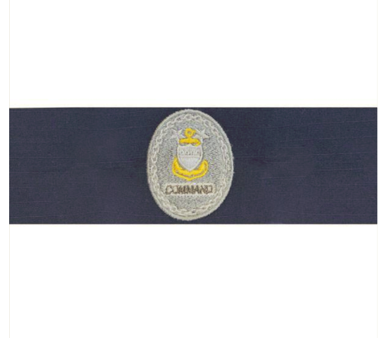 Vanguard COAST GUARD BADGE: ENLISTED ADVISOR E9 COMMAND: RIPSTOP FABRIC