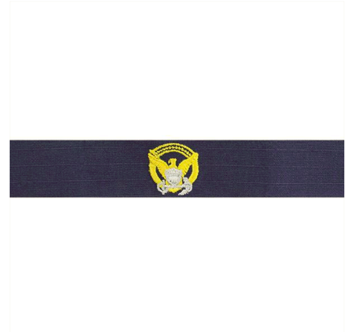 Vanguard COAST GUARD EMBROIDERED BADGE: COMMAND AT SEA - RIPSTOP FABRIC