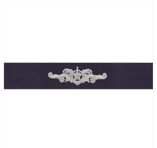 Vanguard COAST GUARD EMBROIDERED BADGE: CUTTERMAN ENLISTED - RIPSTOP FABRIC
