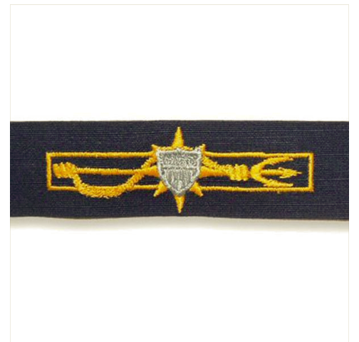 Vanguard COAST GUARD EMBROIDERED BADGE: MARINE SAFETY INSPECTOR - RIPSTOP FABRIC