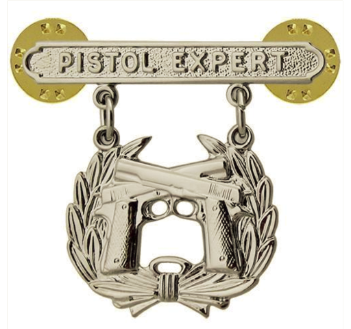 Vanguard MARINE CORPS QUALIFICATION BADGE: PISTOL EXPERT
