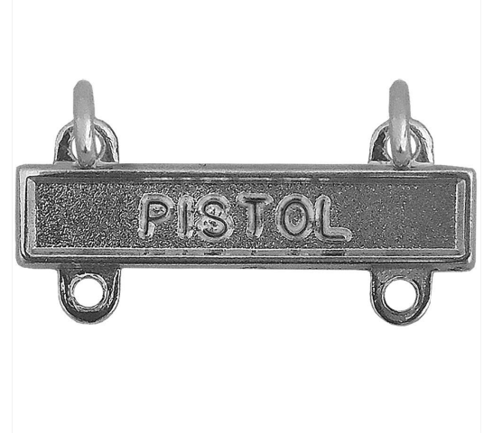 Vanguard US Army Qualification Bar - Pistol - Mirror Finish
