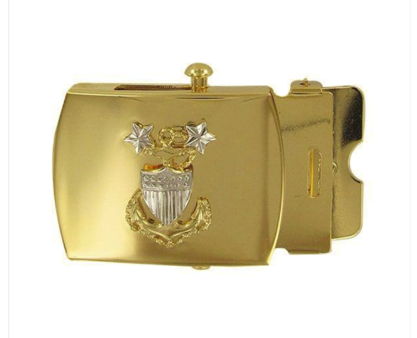 Vanguard COAST GUARD BELT BUCKLE: E9 - MALE