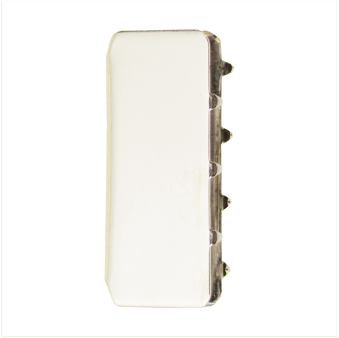 Vanguard NAVY BELT TIP: SILVER MIRROR - MALE