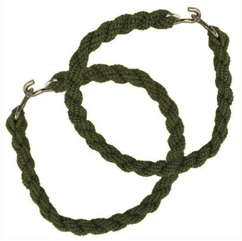 Vanguard BOOT BANDS: TROUSER BLOUSERS - GREEN - 2 PAIRS