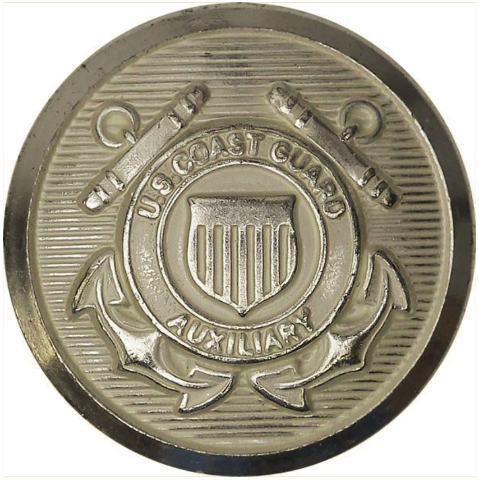 Vanguard COAST GUARD AUXILIARY BUTTONS: 28 LIGNE