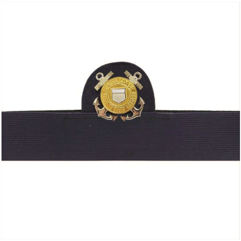 Vanguard COAST GUARD CAP DEVICE E-6 AND BELOW MOUNTED
