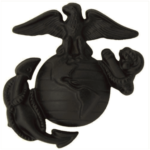 Vanguard MARINE CORPS SERVICE CAP DEVICE: ENLISTED