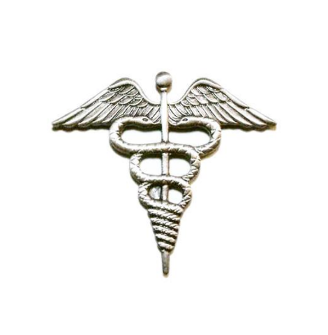 Vanguard NAVY BALL CAP DEVICE: MIRROR FINISH HOSPITAL CORPSMAN