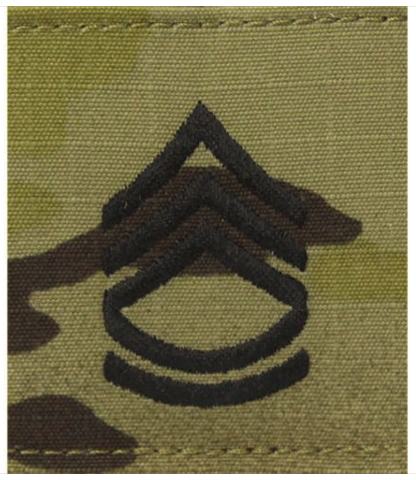 Vanguard ARMY GORTEX RANK: SERGEANT FIRST CLASS - OCP JACKET TAB