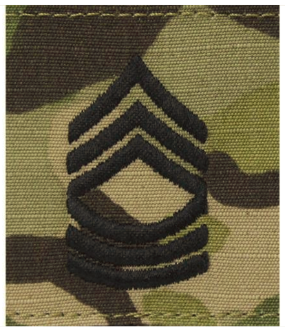Vanguard ARMY GORTEX RANK: MASTER SERGEANT - OCP JACKET TAB