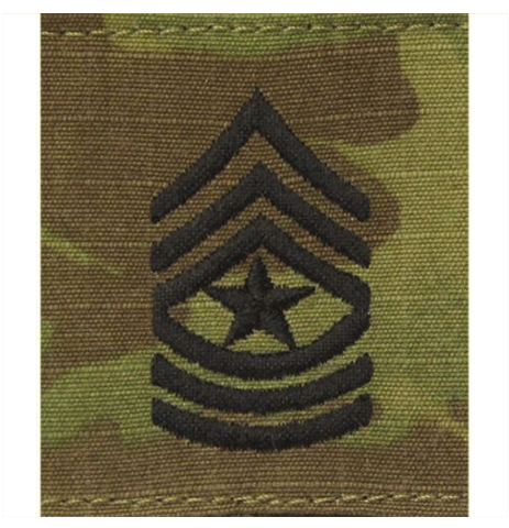 Vanguard ARMY GORTEX RANK: SERGEANT MAJOR - OCP JACKET TAB
