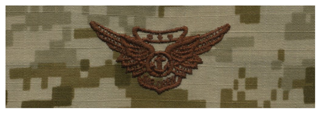 Vanguard NAVY EMBROIDERED BADGE COMBAT AIRCREW - DESERT DIGITAL