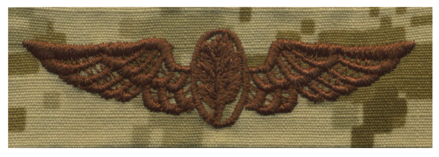 Vanguard NAVY EMBROIDERED BADGE: FLIGHT NURSE - DESERT DIGITAL