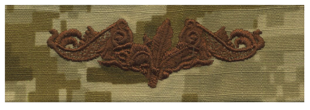 Vanguard NAVY EMBROIDERED BADGE: SUBMARINE SUPPLY - DESERT DIGITAL