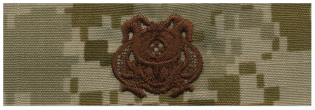Vanguard NAVY EMBROIDERED BADGE: DIVER 1ST CLASS - DESERT DIGITAL