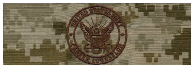 Vanguard NAVY EMBROIDERED BADGE CAREER COUNSELOR - DESERT DIGITAL
