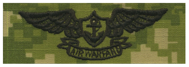 Vanguard NAVY EMBROIDERED BADGE AVIATION WARFARE - WOODLAND DIGITAL