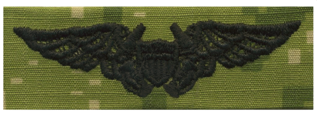 Vanguard NAVY EMBROIDERED BADGE: NAVAL FLIGHT OFFICER - WOODLAND DIGITAL
