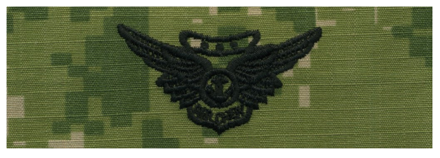 Vanguard NAVY EMBROIDERED BADGE COMBAT AIRCREW - WOODLAND DIGITAL NWUIII