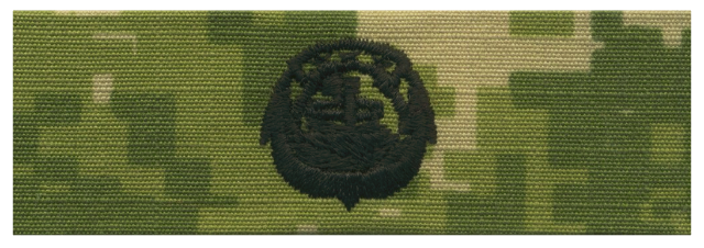 Vanguard NAVY EMBROIDERED BADGE: SMALL CRAFT - WOODLAND DIGITAL