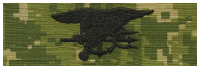 Vanguard NAVY EMBROIDERED BADGE: SPECIAL WARFARE - WOODLAND DIGITAL