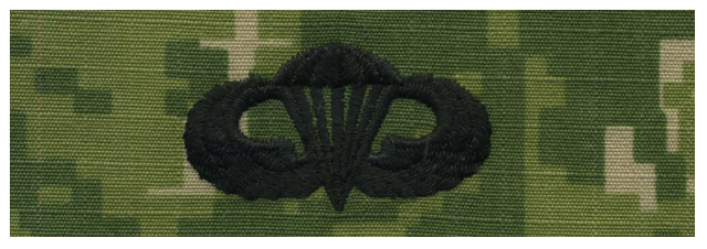 Vanguard NAVY EMBROIDERED BADGE BASIC PARACHUTIST - WOODLAND DIGITAL