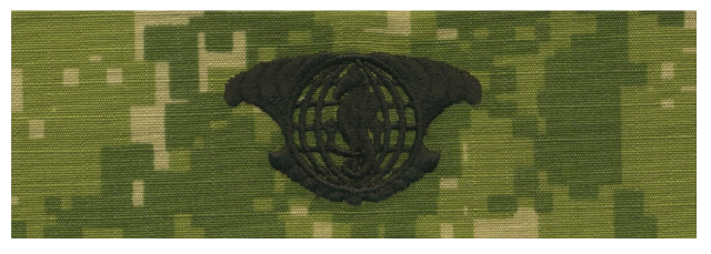 Vanguard NAVY EMBROIDERED BADGE: IUSS. - WOODLAND DIGITAL