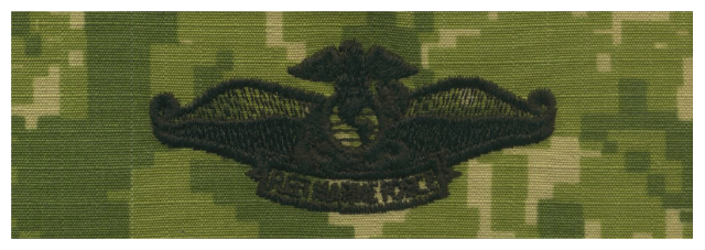 Vanguard NAVY EMBROIDERED BADGE: FLEET MARINE FORCE CHAPLAIN - WOODLAND DIGITAL