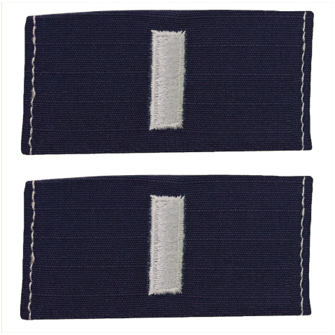 Vanguard COAST GUARD COLLAR DEVICE: LIEUTENANT JUNIOR GRADE - RIPSTOP FABRIC