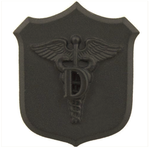 Vanguard COLLAR DEVICE: DENTAL - BLACK METAL