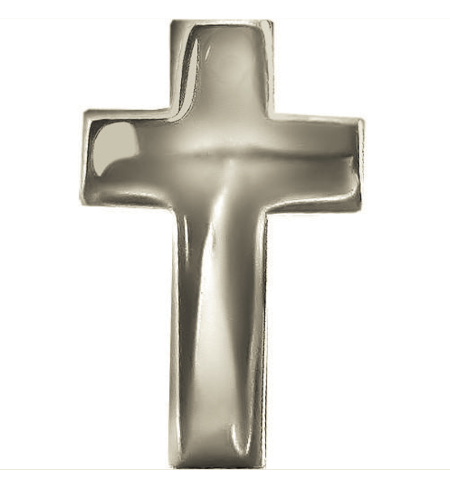 Vanguard ARMY OFFICER COLLAR DEVICE: SPECIALIST CHRISTIAN CHAPLAIN SILVER MIRROR FINISH
