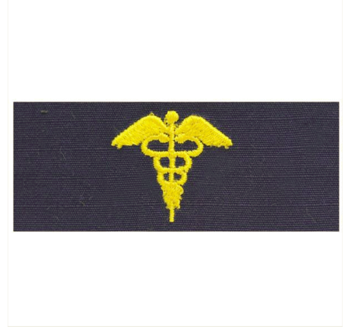 Vanguard COAST GUARD COLLAR DEVICE: MEDICAL ADMINISTRATION - RIPSTOP FABRIC