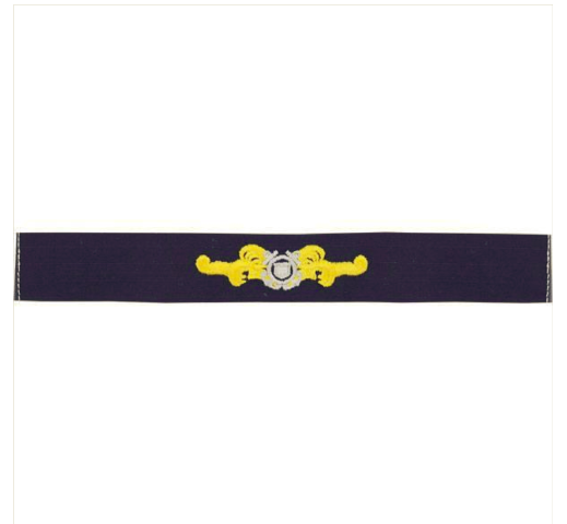 Vanguard COAST GUARD AUXILIARY EMBROIDERED BADGE: CUTTERMAN - RIPSTOP FABRIC