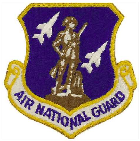 Vanguard AIR FORCE PATCH: AIR NATIONAL GUARD - COLOR