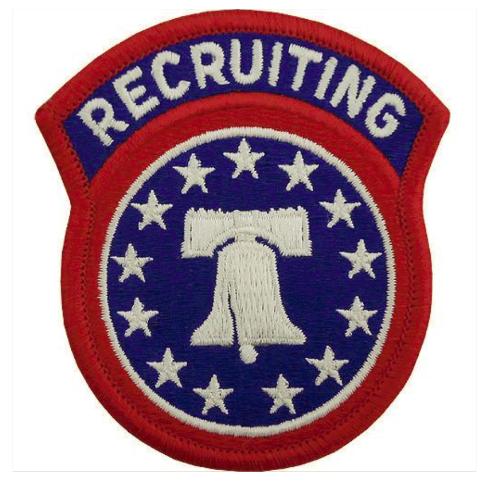Vanguard ARMY PATCH: RECRUITING COMMAND - COLOR