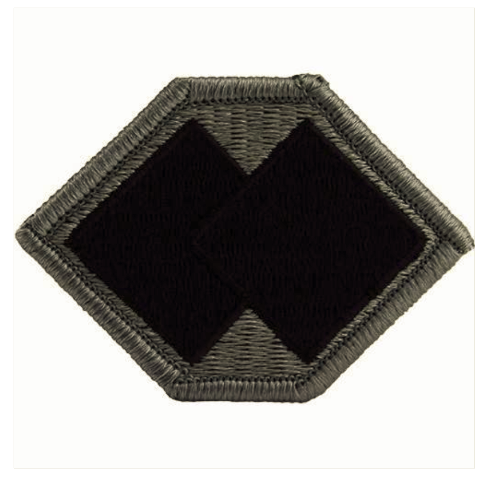Vanguard OLD STYLE BDU ARMY PATCH: 96TH SUSTAINMENT BRIGADE EMBROIDERED SUBDUED