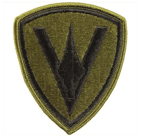 Vanguard MARINE CORPS SHOULDER PATCH: FIFTH DIVISION - SUBDUED (NON-RETURNABLE)
