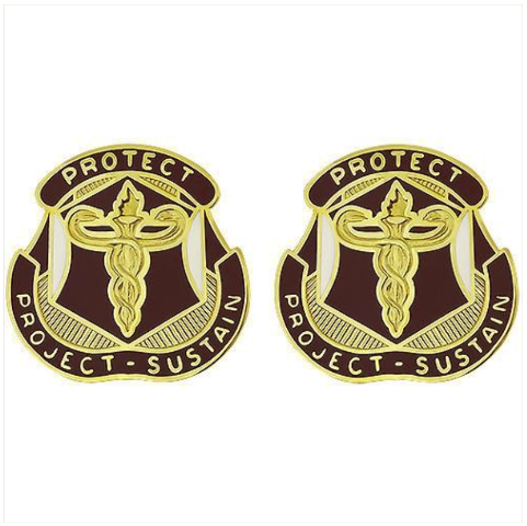Vanguard ARMY CREST: MEDICAL RESEARCH AND MATERIAL COMMAND