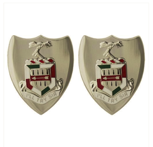 Vanguard ARMY CREST: 5TH INFANTRY REGIMENT - I'LL TRY SIR IN.