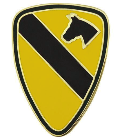 Vanguard ARMY COMBAT SERVICE IDENTIFICATION BADGE (CSIB): 1ST CAVALRY DIVISION