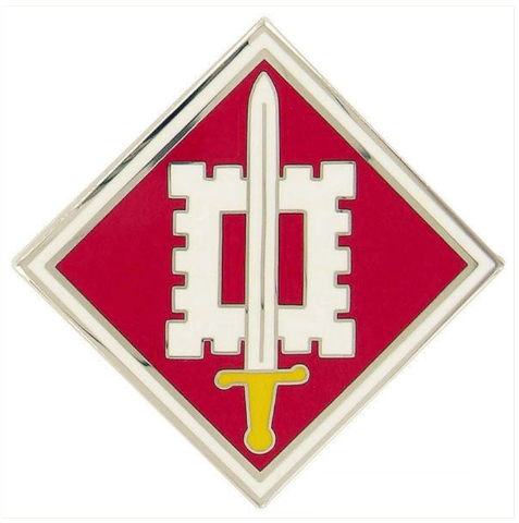 Vanguard ARMY COMBAT SERVICE IDENTIFICATION BADGE (CSIB): 18TH ENGINEER BRIGADE