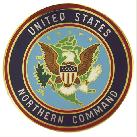 Vanguard IDENTIFICATION BADGE UNITED STATES NORTHERN COMMAND: LARGE