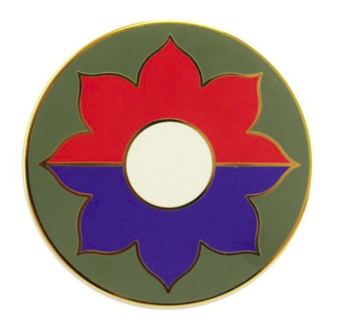 Vanguard ARMY COMBAT SERVICE IDENTIFICATION BADGE (CSIB): 9TH INFANTRY DIVISION