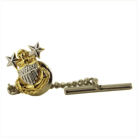 Vanguard COAST GUARD TIE TAC: E9 MASTER CHIEF PETTY OFFICER