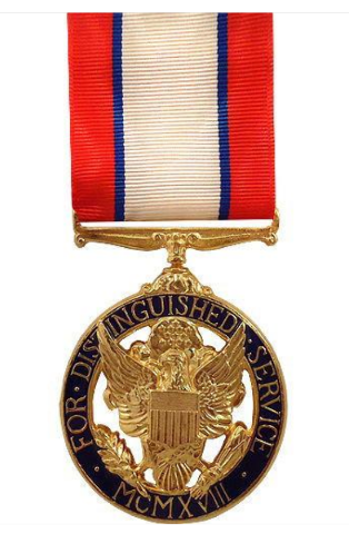 Vanguard FULL SIZE MEDAL ARMY DISTINGUISHED SERVICE - 24K GOLD PLATED