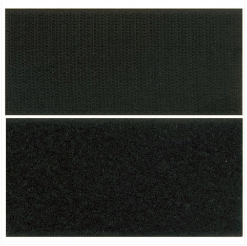 Vanguard HOOK CLOSURE SET: HOOK AND LOOP - BLACK