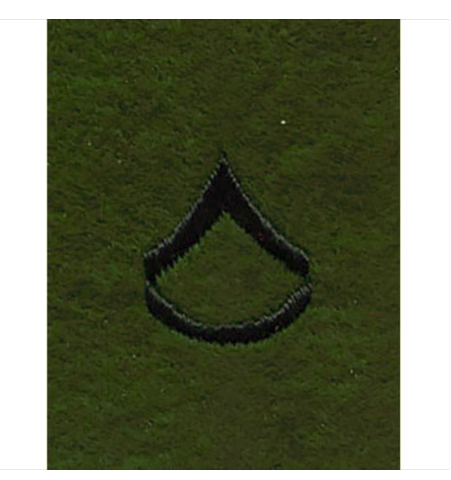 Vanguard ARMY LEADERSHIP RANK TAB: PRIVATE FIRST CLASS