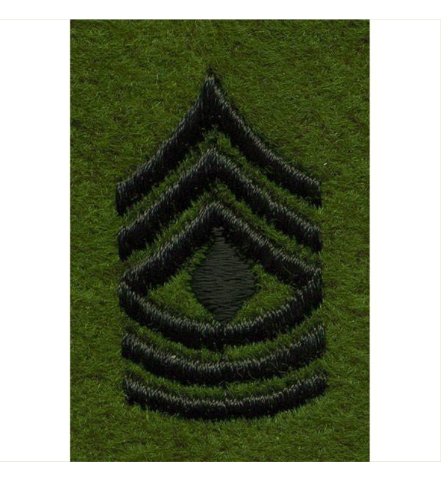 Vanguard ARMY LEADERSHIP RANK TAB: FIRST SERGEANT