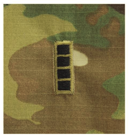 Vanguard ARMY EMBROIDERED OCP SEW ON RANK INSIGNIA: WARRANT OFFICER 4